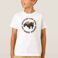 Camiseta Engraçada Engraçada De Mel Animal Selvage