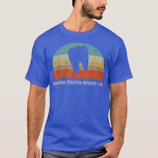 Camiseta Engraçada Estória dos Dentes Desaparecida Dente Do