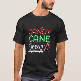 Camiseta Engraçada Feliz de doces de canas doce de Natal