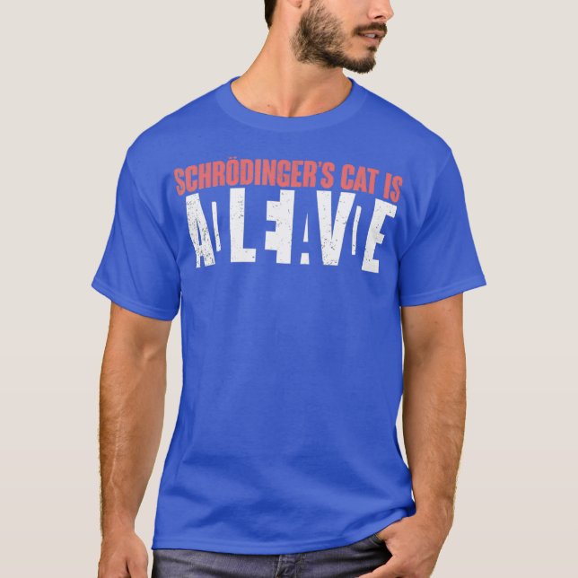 Camiseta Engraçada Física Quântica Dotada Professor de Ciên (Frente)