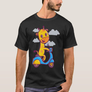Camiseta Engraçada Girafa Felovely Animal Men Boys Gir
