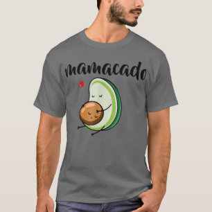 Camiseta Engraçada Gravidez Mamacado Revela Expectativa Avo