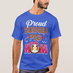 Camiseta Engraçada Guisá Presente Orgulhosa Guiné Porco Mãe