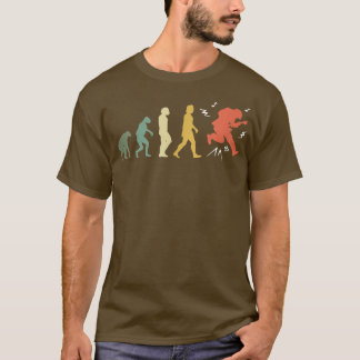Camiseta Engraçada Guitarra Retro Vintage Evolution