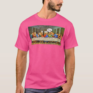 Camiseta Engraçada História Da Arte Da Vinci A Última Je Su