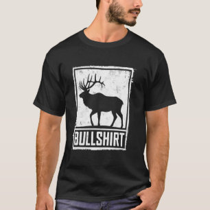 Camiseta engraçada humor caça veado caçador piada
