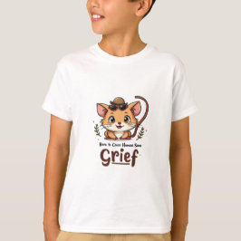 Camiseta engraçada inspirada em roedores para cria