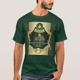 Camiseta engraçada irlandesa de Alzheimer Gangster