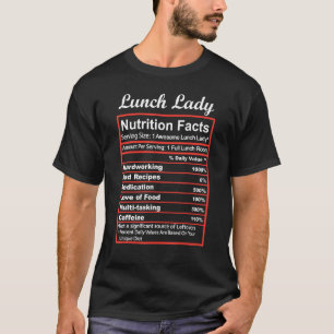 Camiseta Engraçada, Lady Nutrition Fata a cantina