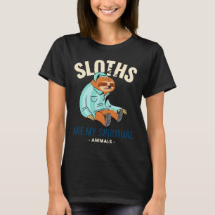 Camiseta Engraçada Lama É Meu Animal Espiritual