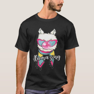 Camiseta Engraçada Llama para Mulheres Alpaca Bub