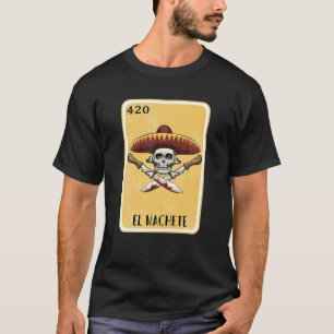Camiseta Engraçada Loteria Tradicional Mexicana Bingo Ofere