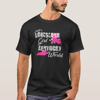 Camiseta Engraçada Louisiana Shirts é uma garota da Louisia