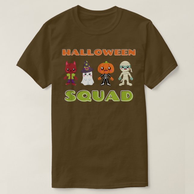 Camiseta Engraçada Mãe Fantasma Wolf JackoLantern Halloween (Frente do Design)