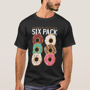 Camiseta Engraçada Malhação Checando Minha Matriz Rosquinha