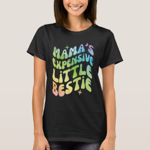Camiseta Engraçada Mama Caro Bestie Groovy