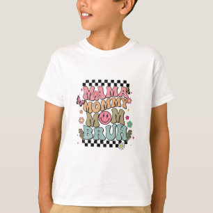 Camiseta Engraçada Mamãe Flores no Dia da Mãe Bonita Mãe
