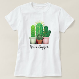 Camiseta Engraçada "Não é um Hugger"