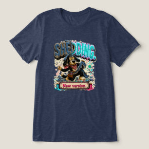 Camiseta engraçada nova versão de mudança