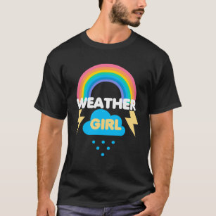 Camiseta Engraçada Nuvem Meteorologista de Meteorologia