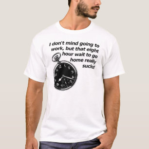 Camiseta Engraçada Oito Horas de Espera