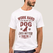 Camiseta Engraçada para Amantes de Cachorros Eu Tr
