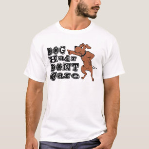 Camiseta engraçada para amantes de cães 'Cabelo de