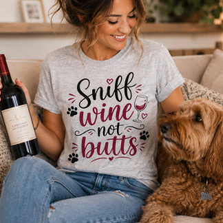 Camiseta engraçada para amantes de cães: Fungar Vi