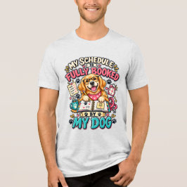 Camiseta engraçada para amantes de cães totalmente