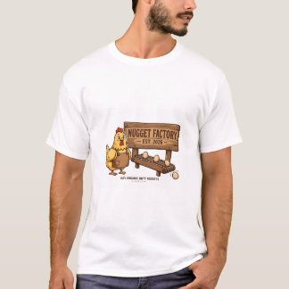 Camiseta engraçada para criador de frango da fábri