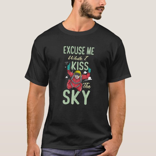 Camiseta engraçada para homens Desculpe-me Enquant (Frente)