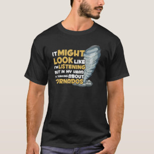 Camiseta engraçada para homens Tempestades Estou p