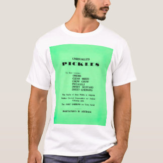 Camiseta engraçada para homens Unrivalled Pickles