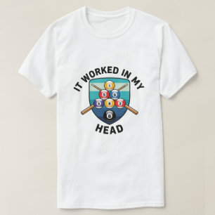 Camiseta engraçada para jogador de sinuca – Presen
