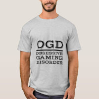 Camiseta engraçada para jogos obsessivos