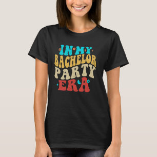 Camiseta engraçada para noivo na era da despedida