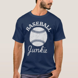 Camiseta engraçada para viciados em beisebol e ama