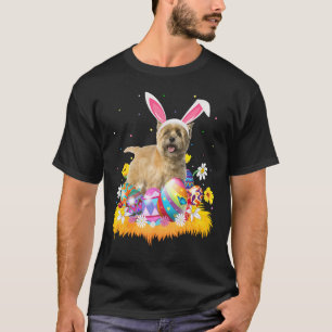 Camiseta Engraçada Páscoa, Cairn Terrier Dog Páscoa domingo