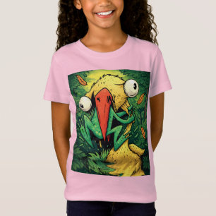 Camiseta engraçada Pelican vs Frog Swamp Nunca Des