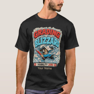 Camiseta engraçada personalizada de Avaliação Neva