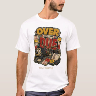 Camiseta engraçada personalizada para escritório a
