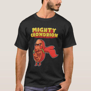 Camiseta Engraçada Piada de Ciências de Biologia Mitocôndri