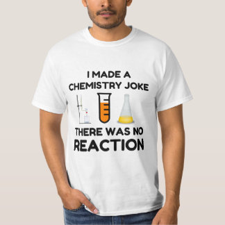 Camiseta Engraçada piada de química para amantes da ciência
