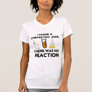 Camiseta Engraçada piada de química para amantes da ciência