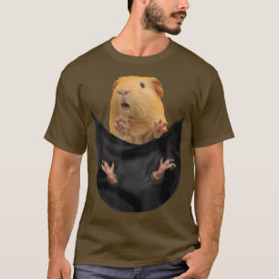 Camiseta Engraçada porca em seu bolso