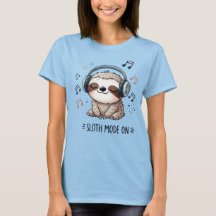 Camiseta Engraçada preguiça amante a arte das palavras