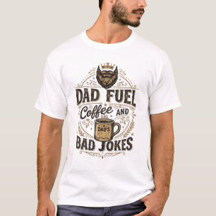 Camiseta engraçada presente de café Combustível do