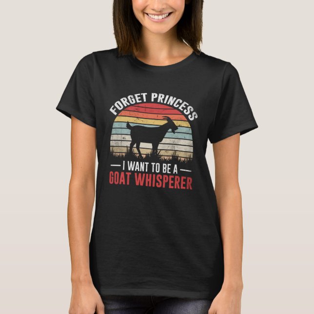 Camiseta Engraçada Princesa Capata Whisperer Tee Vintage Fa (Frente)