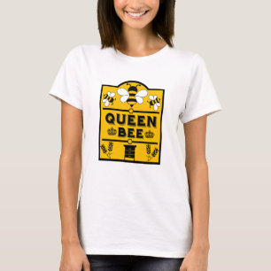 Camiseta Engraçada Rainha de Mel Apiary Bee