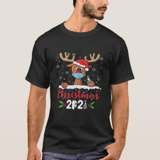 Camiseta Engraçada Reindeer De Natal 2021 Em Mães